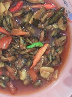 Foto resep Kerang Hijau Saus Padang