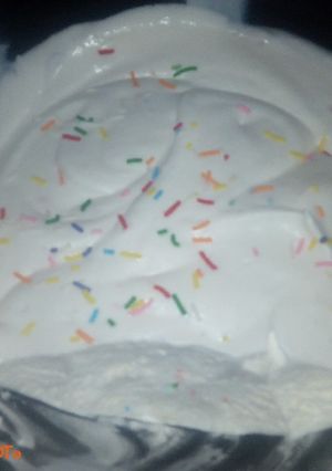A picture of Sprinkled ice cream.