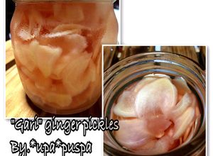 Foto resep Niiyama "Gari" acar jahe (biasanya digunakan utk pickles/ garnis sushi)