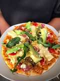 Halloumi & Bacon Pizza