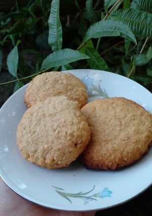Una foto de Galletas de avena y miel 🍯🍪