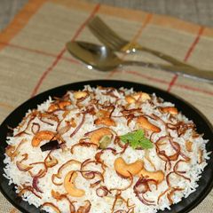 A picture of Ghee Rice.