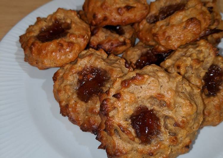 Recipe of Any-night-of-the-week Peanut butter and jelly cookies
