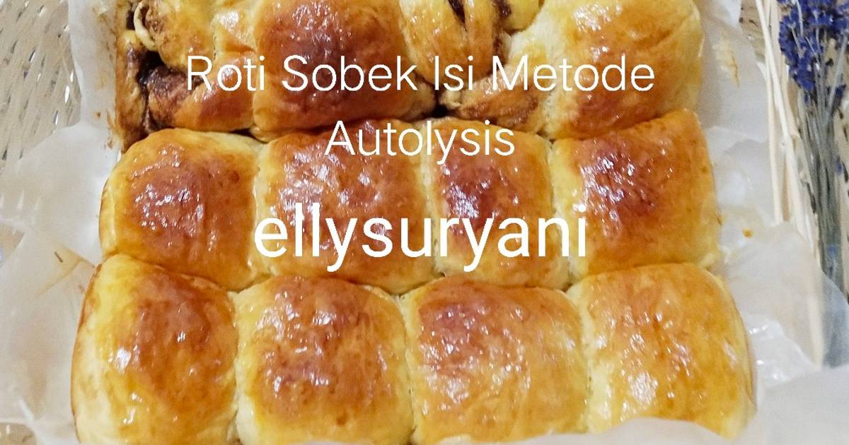 Resep Roti Sobek Isi Metode Autolysis CR Cook Simple, Yummy Dan Lembut ...