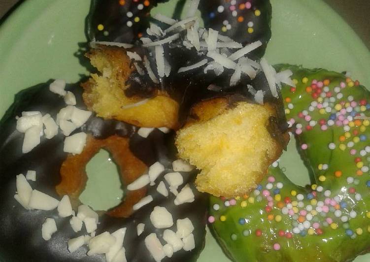 Donat Labu Kuning (Waloh) Tanpa Telur empukkk