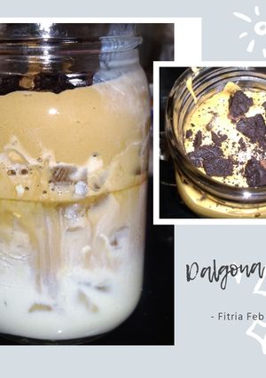 Foto resep 41. Dalgona Coffe (pakai saringan)
