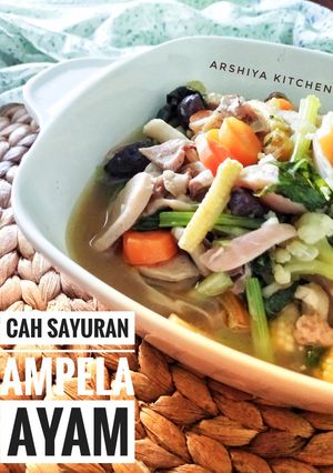 Foto resep Cah Sayuran Ampela Ayam