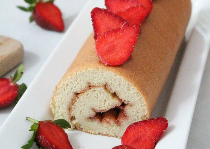 Resep Cassava Roll Cake #glutenfree, Menggugah Selera