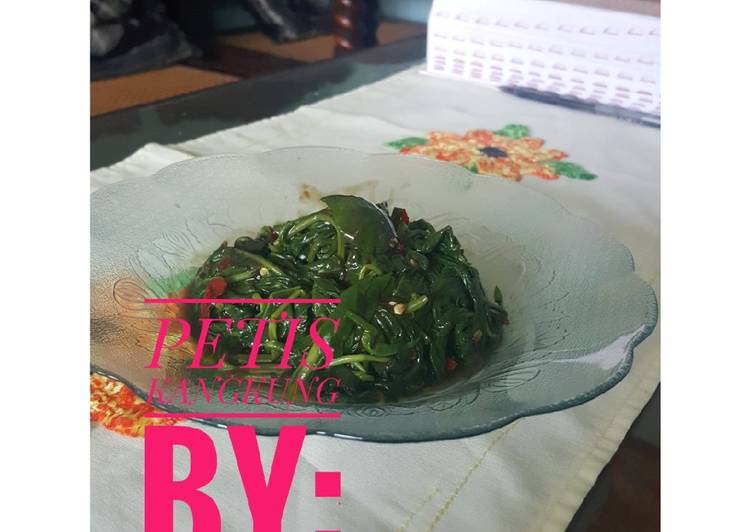 Resep Petis Kangkung yang Bikin Ngiler