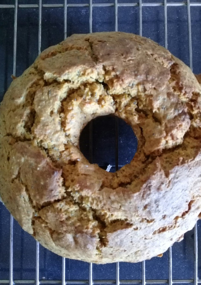 Una foto de Budín de mandarina y amapola🍊
