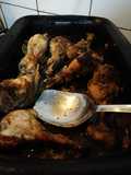 Pollo con miel y finas hierbas