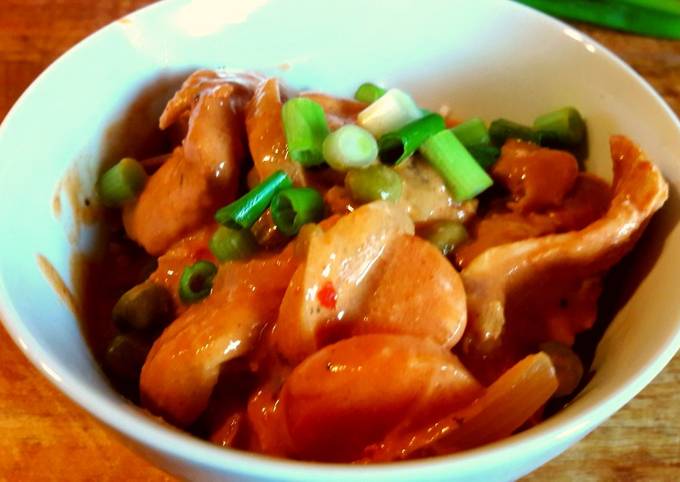 Recipe of Ultimate Creamy Cajun Chicken w/rice my style 😁