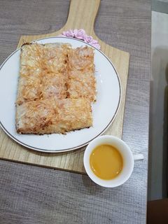 صورة لوصفة كيكة الشعيرية