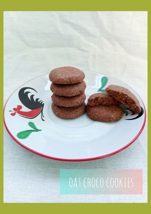 Foto resep Oat Choco Cookies