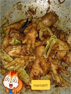 Foto resep Ceker ayam kecap lunak super pedas