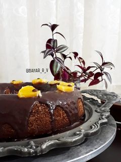 عکسی از دستور کیک شکلاتی