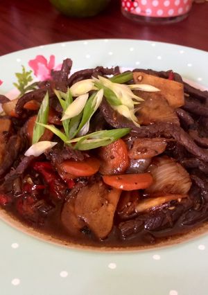 Foto resep Sapi Lada Hitam