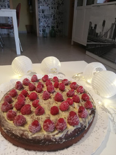 Una foto de Bizcocho de chocolate express