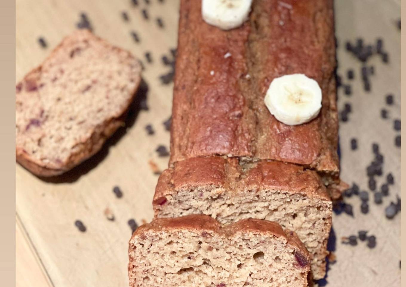 Cake banane amandes