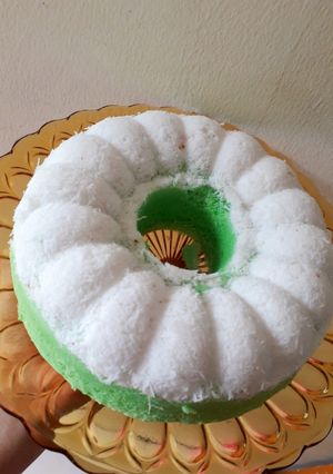 Foto resep Putu Ayu jumbo 1 telur dan takaran sendok