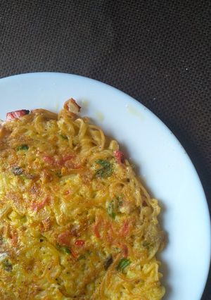 Foto resep Omelet Indomie Simpel
