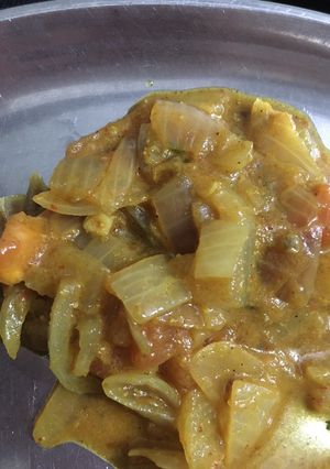 A picture of Payaz tamatar ki sabji.