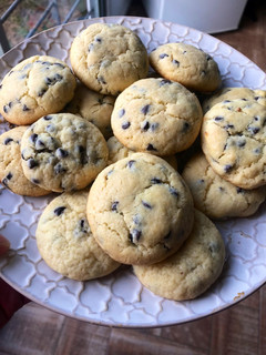 Una foto de Cookies con chispas de chocolate
