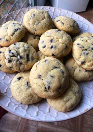 Una foto de Cookies con chispas de chocolate