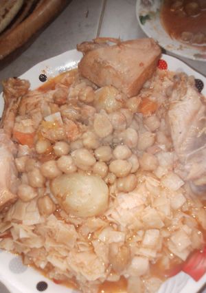 صورة لوصفة تريدة بالدجاج
