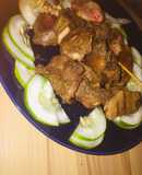 Stir fried meat