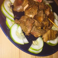 A picture of Stir fried meat.