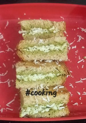 A picture of Chutney Cheese Sandwich.