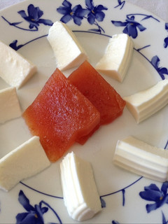 Una foto de Dulce de membrillo express