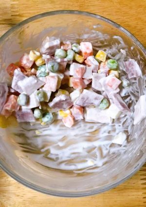 Hình của món Salad Nga.
