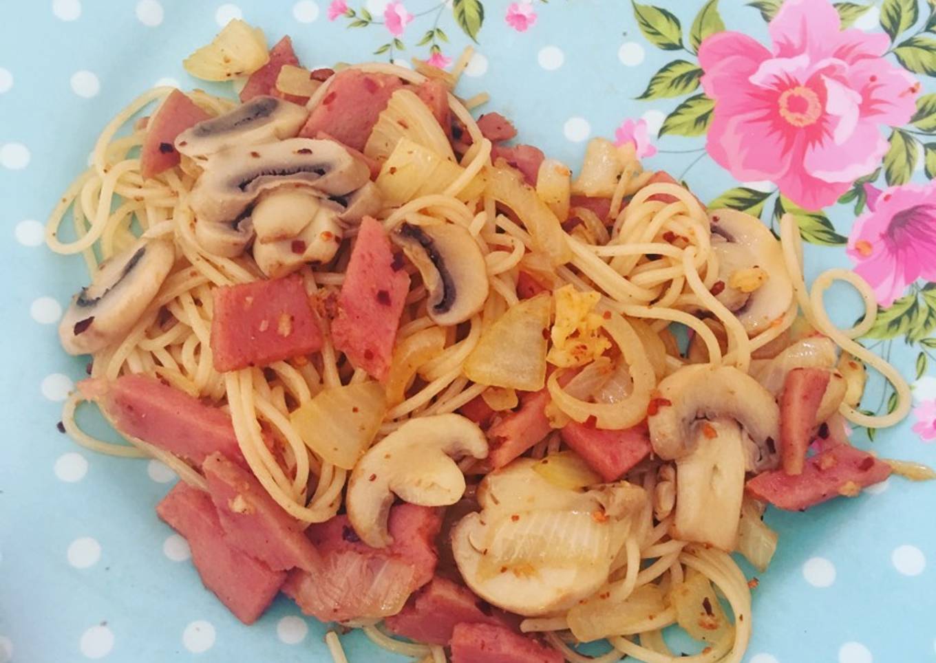 Spaghetti aglio olio