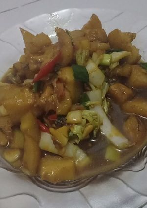 Foto resep Tumis kikil sawi