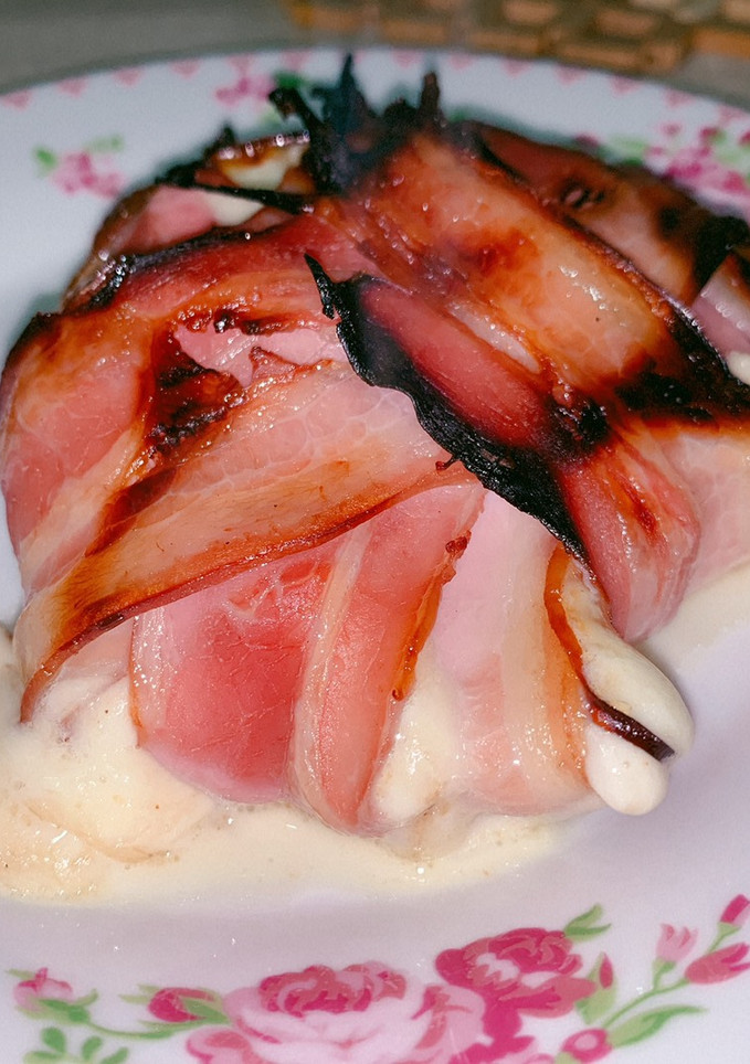 Foto de Trouxinha de bacon com mozarela