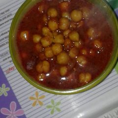 A picture of Chole Masala.