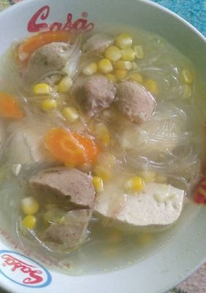 Foto resep Sup Tahu Jagung