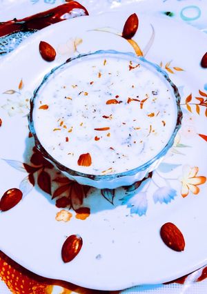A picture of Delicious sweet potato milk.