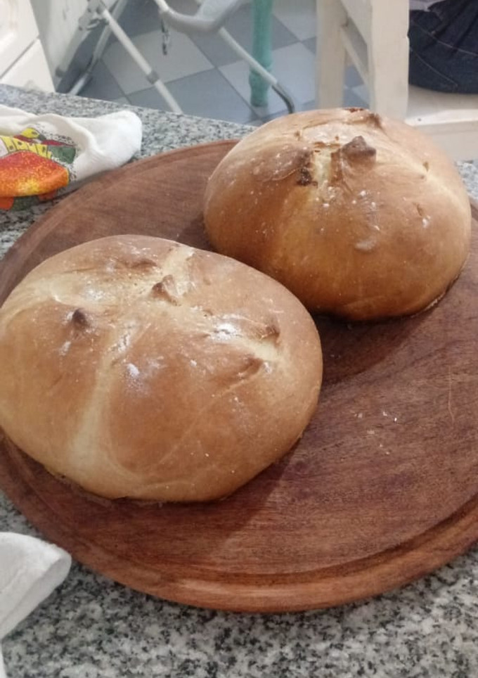 Una foto de Pan de campo