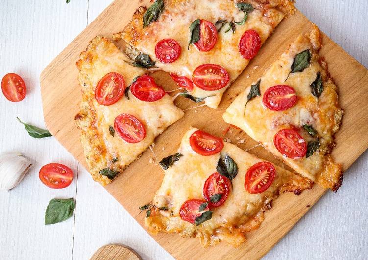 》 Pizza sem farinha de trigo - Gozhowgos