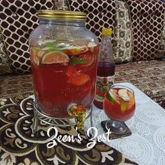 A picture of Roohafza Mojito.