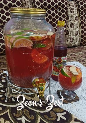 A picture of Roohafza Mojito.