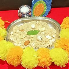 Sri Krishna Janmashtami Prasad Panjiri A picture of Sri Krishna Janmashtami Prasad Panjiri.