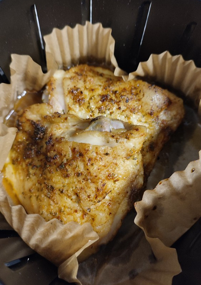 Una foto de Pollo en airfryer rápido