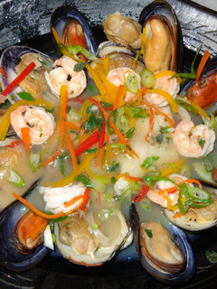 A picture of Seafood platter.