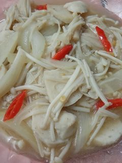 Foto resep 80) Tumis Enoki Bakso