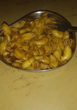 A picture of Spicy macaroni.