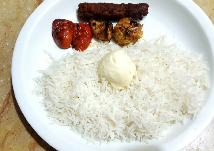 Simple Way to Make Any-night-of-the-week Persian Style Joojeh Kabob🍡🌶